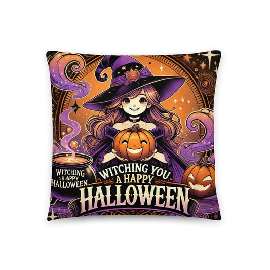 HALLOWEEN witch cushion