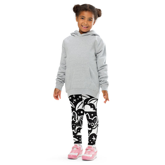 Leggings infantiles HALLOWEEN murciélagos