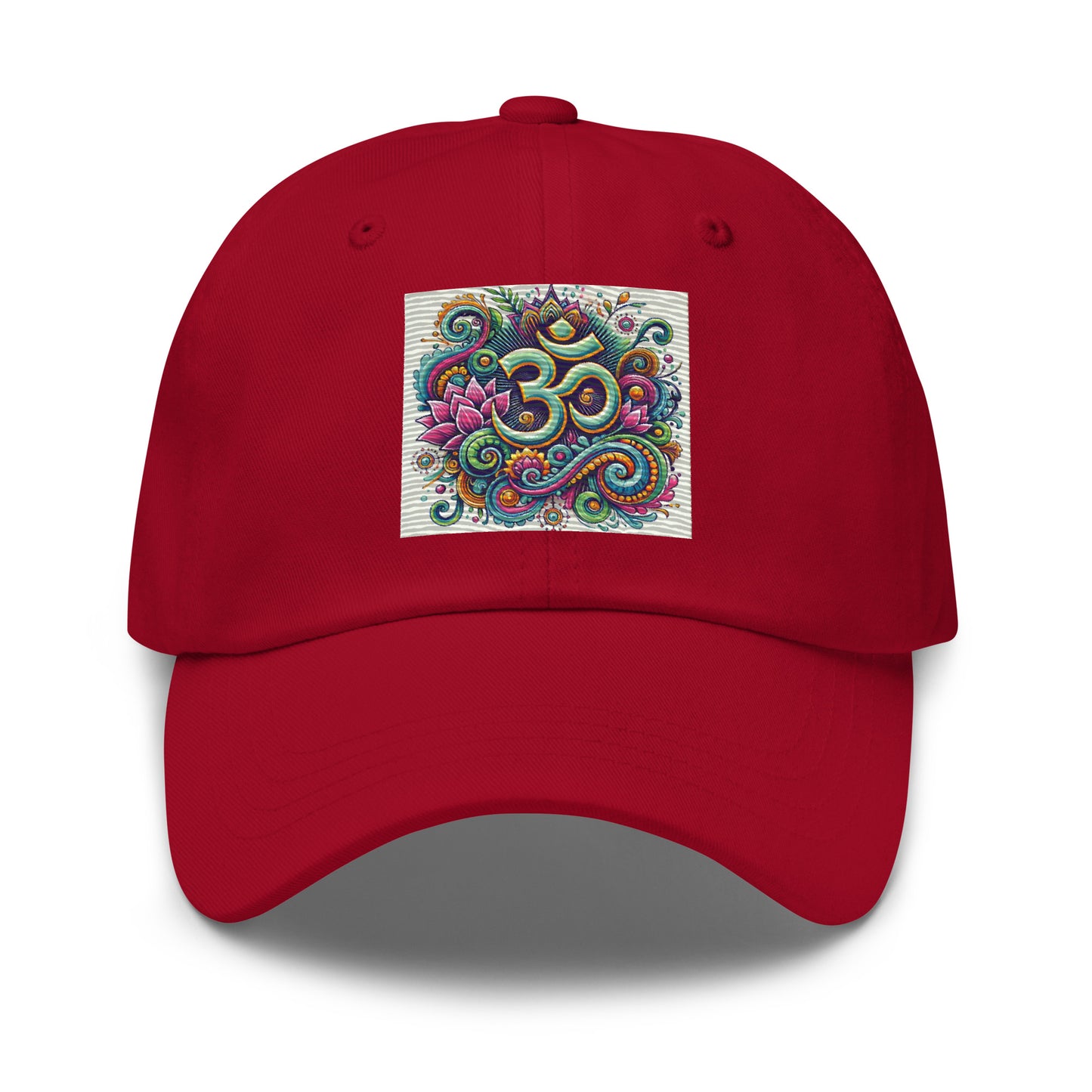 Colorful OM symbol cap