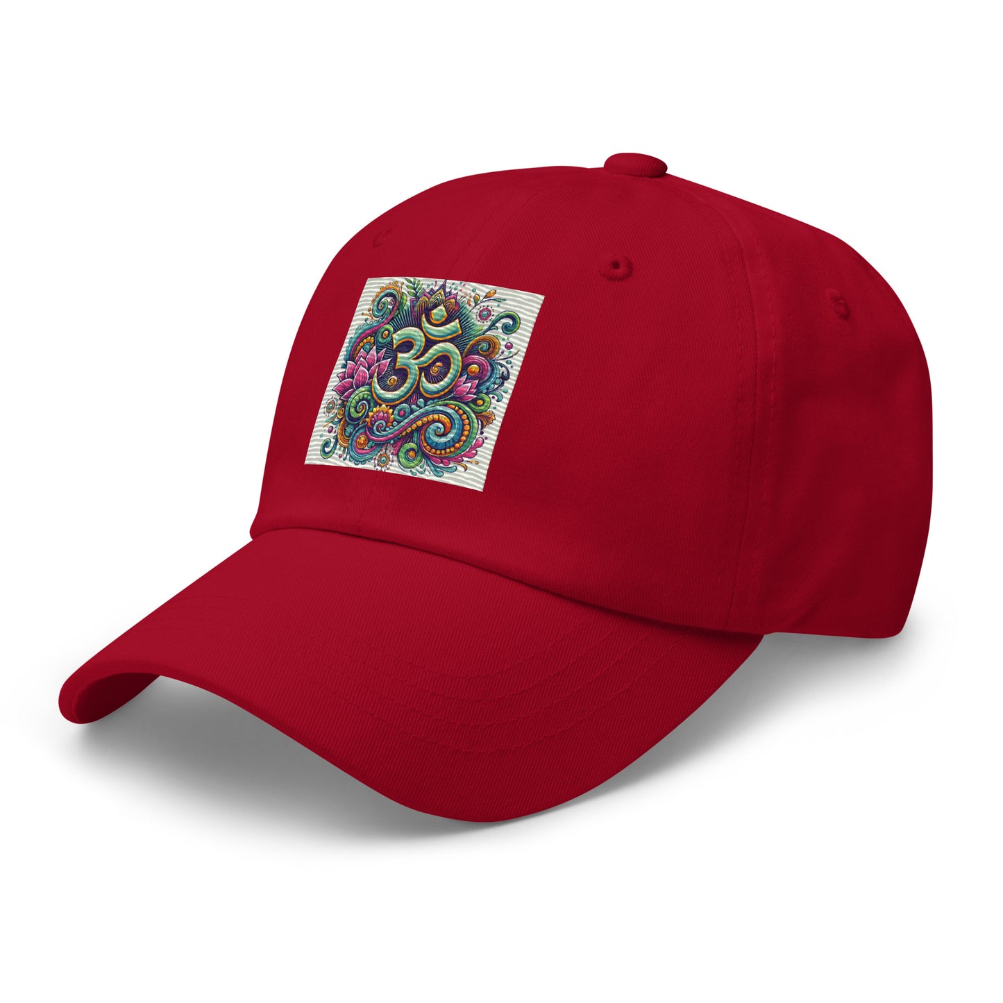 Colorful OM symbol cap