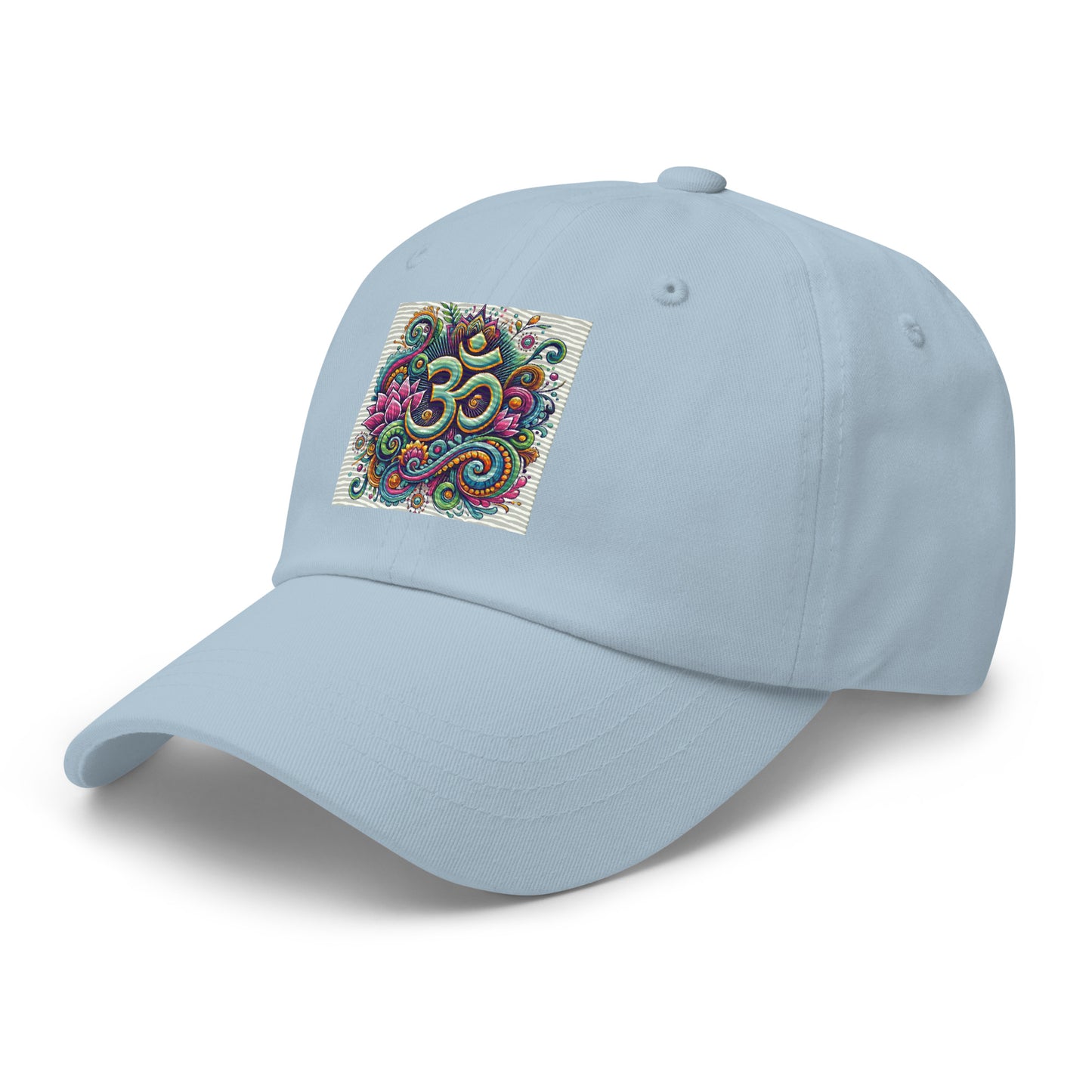 Colorful OM symbol cap