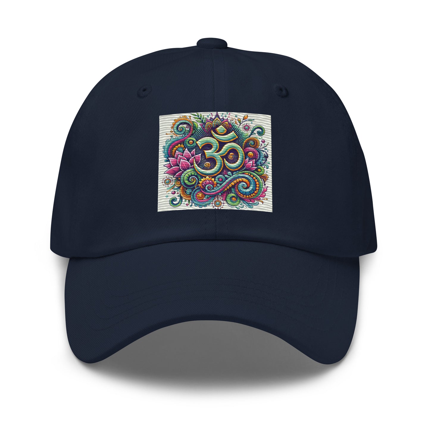 Colorful OM symbol cap