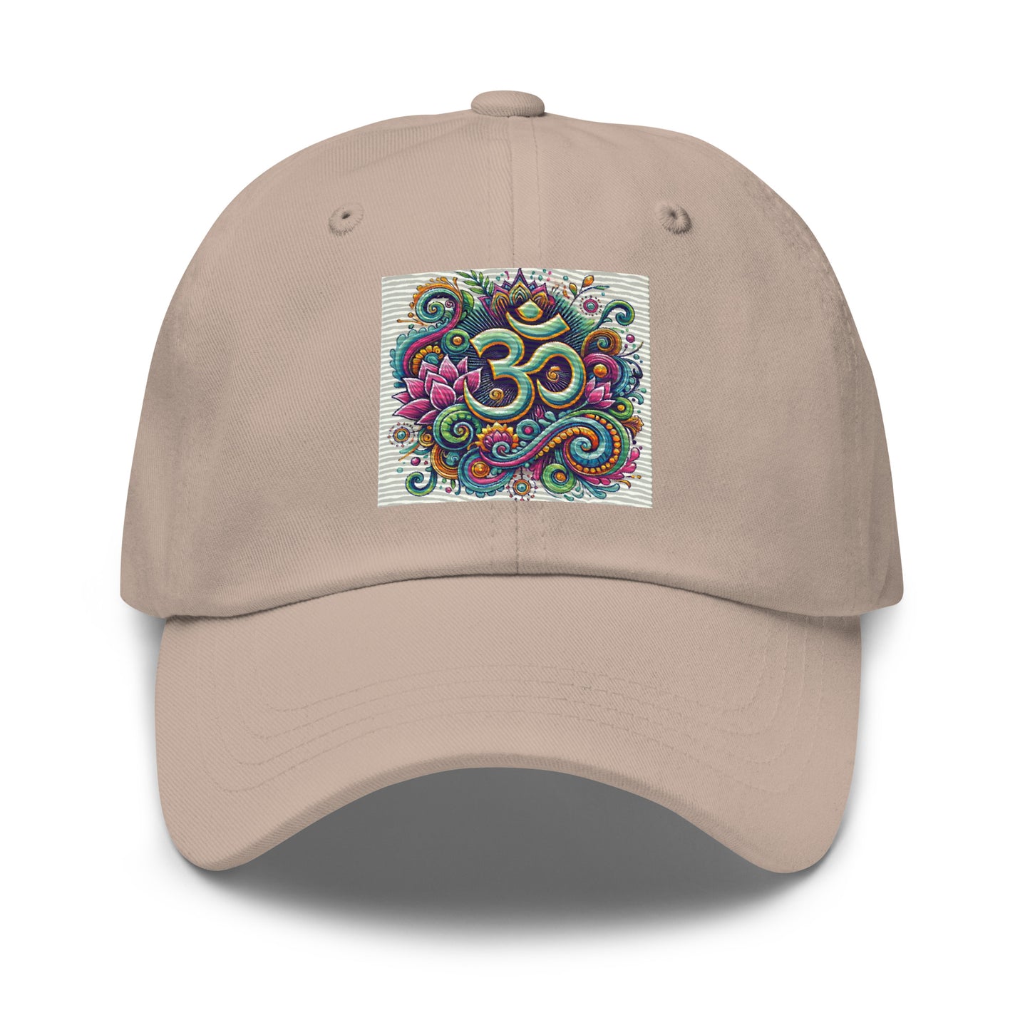 Colorful OM symbol cap