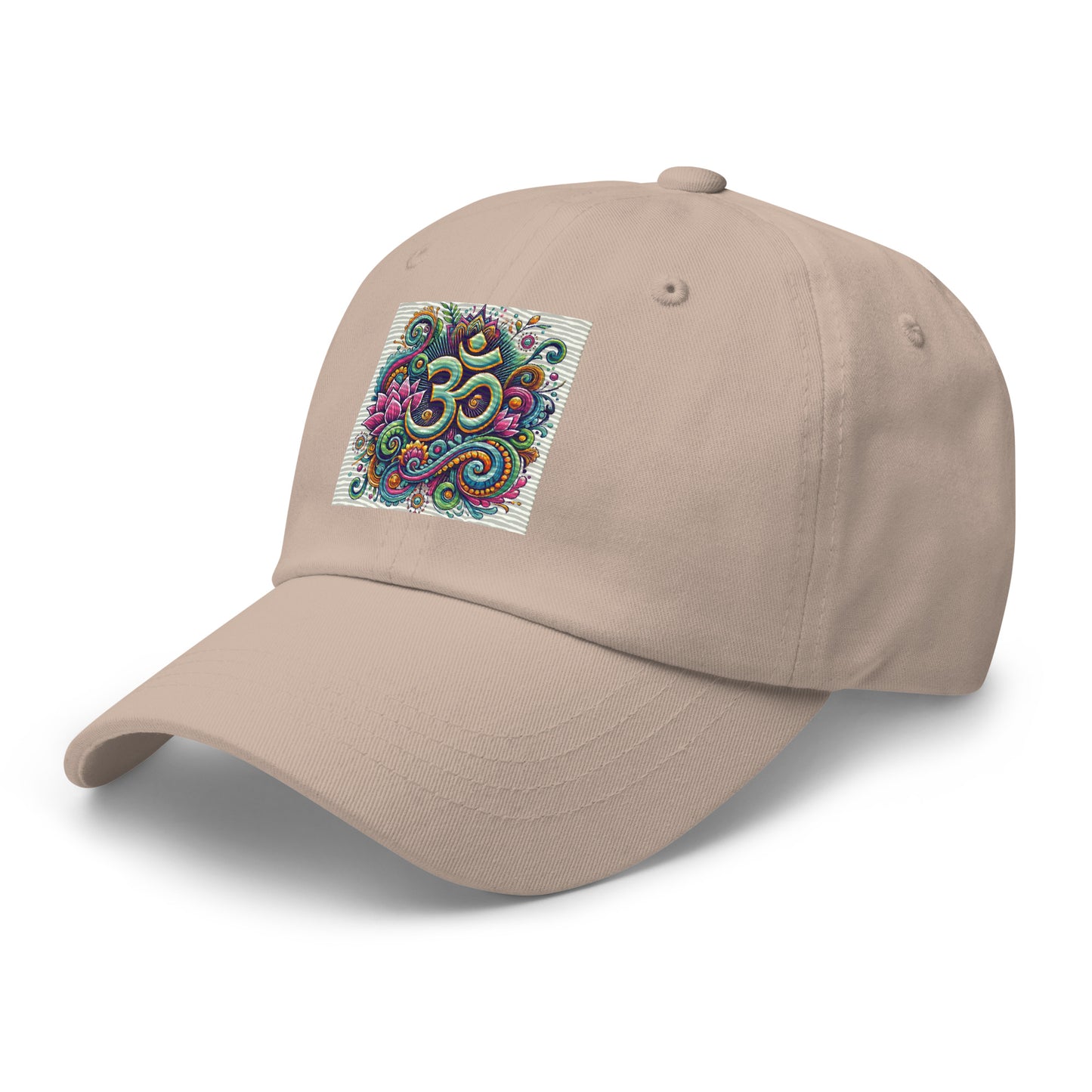 Colorful OM symbol cap