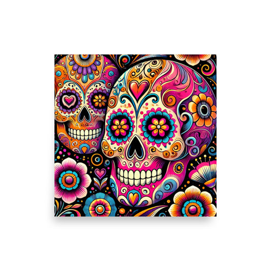 Póster HALLOWEEN dia muertos