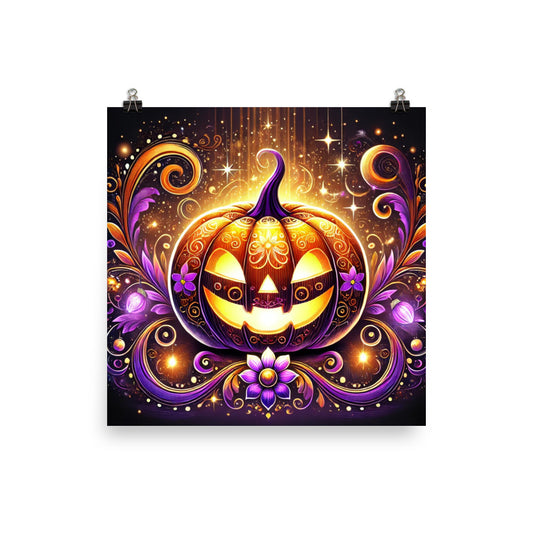 Póster HALLOWEEN calabaza