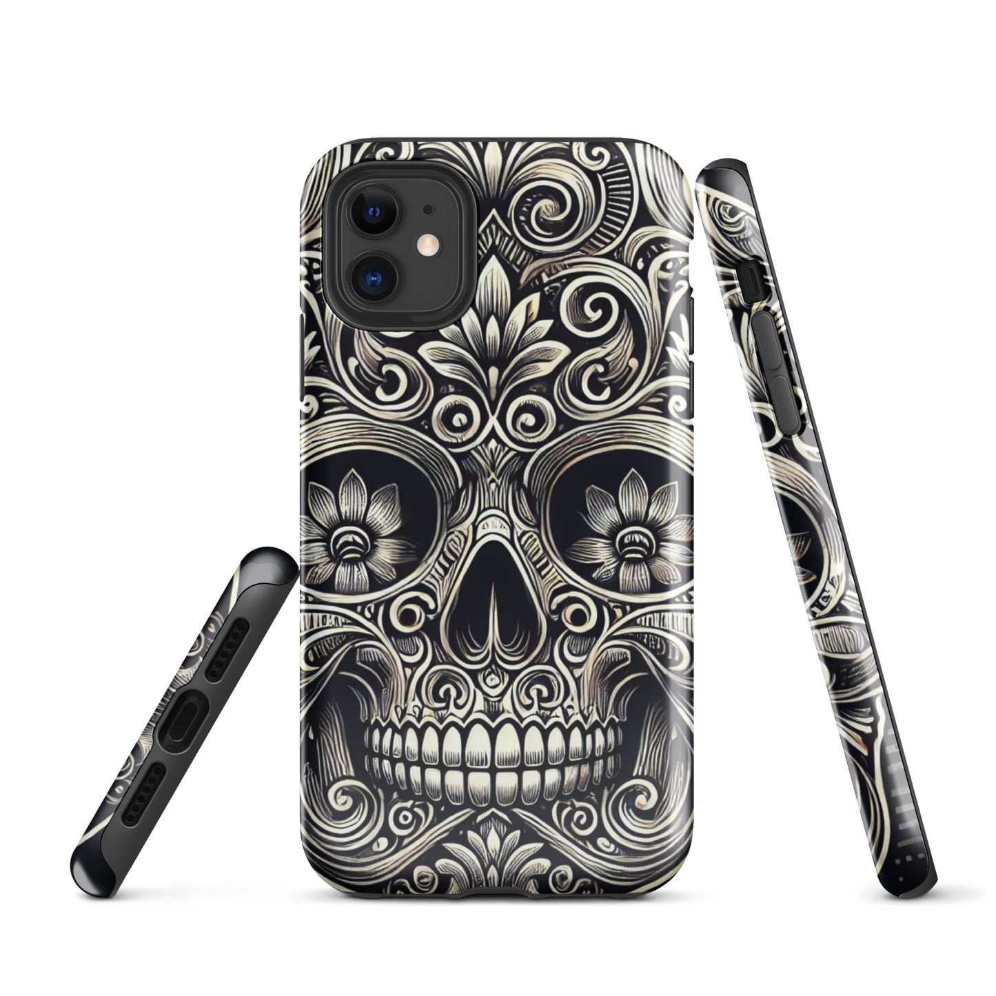 Funda dura para iPhone HALLOWEEN calavera