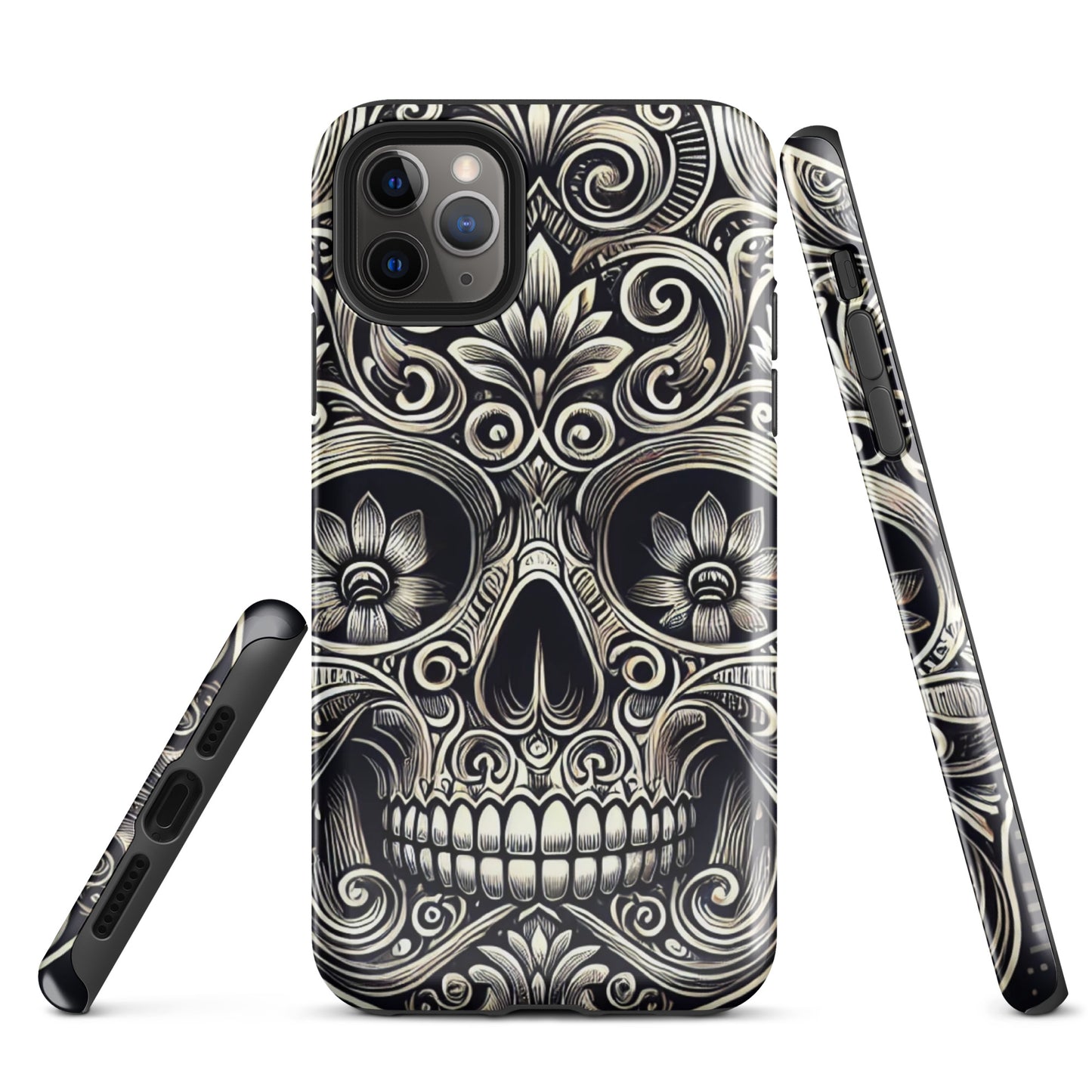 Funda dura para iPhone HALLOWEEN calavera