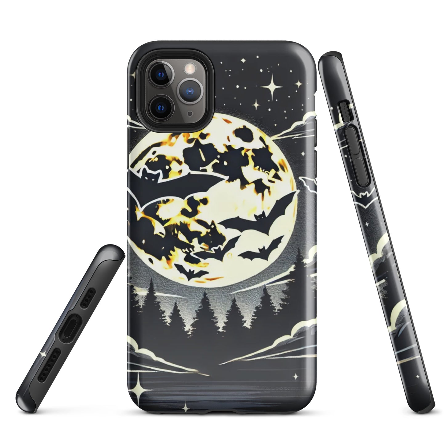 Funda dura iPhone HALLOWEEN murciélagos