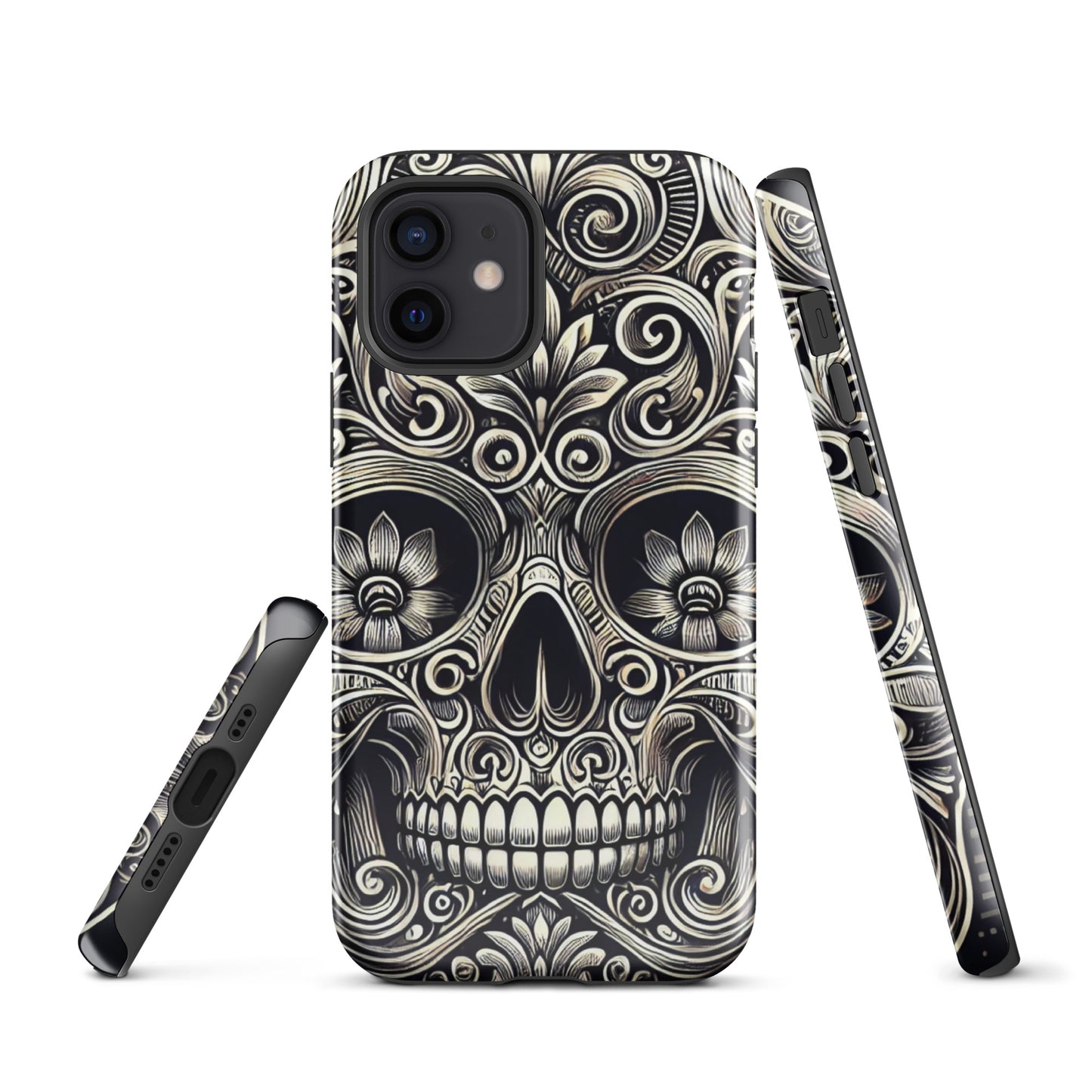 Funda dura para iPhone HALLOWEEN calavera