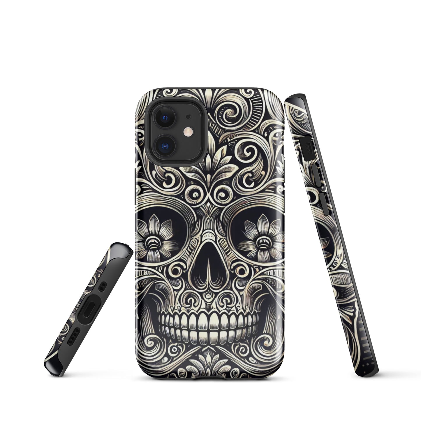 Funda dura para iPhone HALLOWEEN calavera