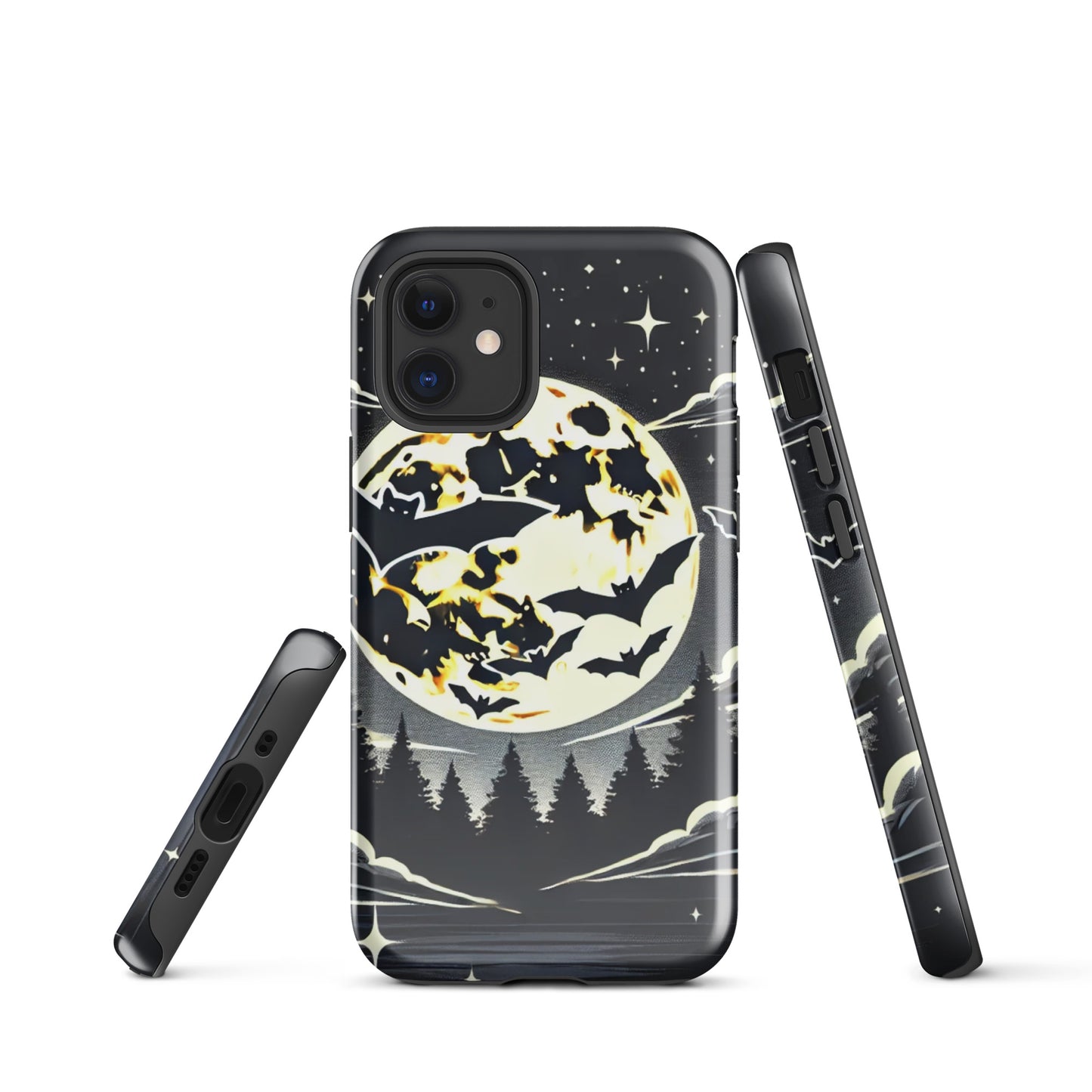 Funda dura iPhone HALLOWEEN murciélagos