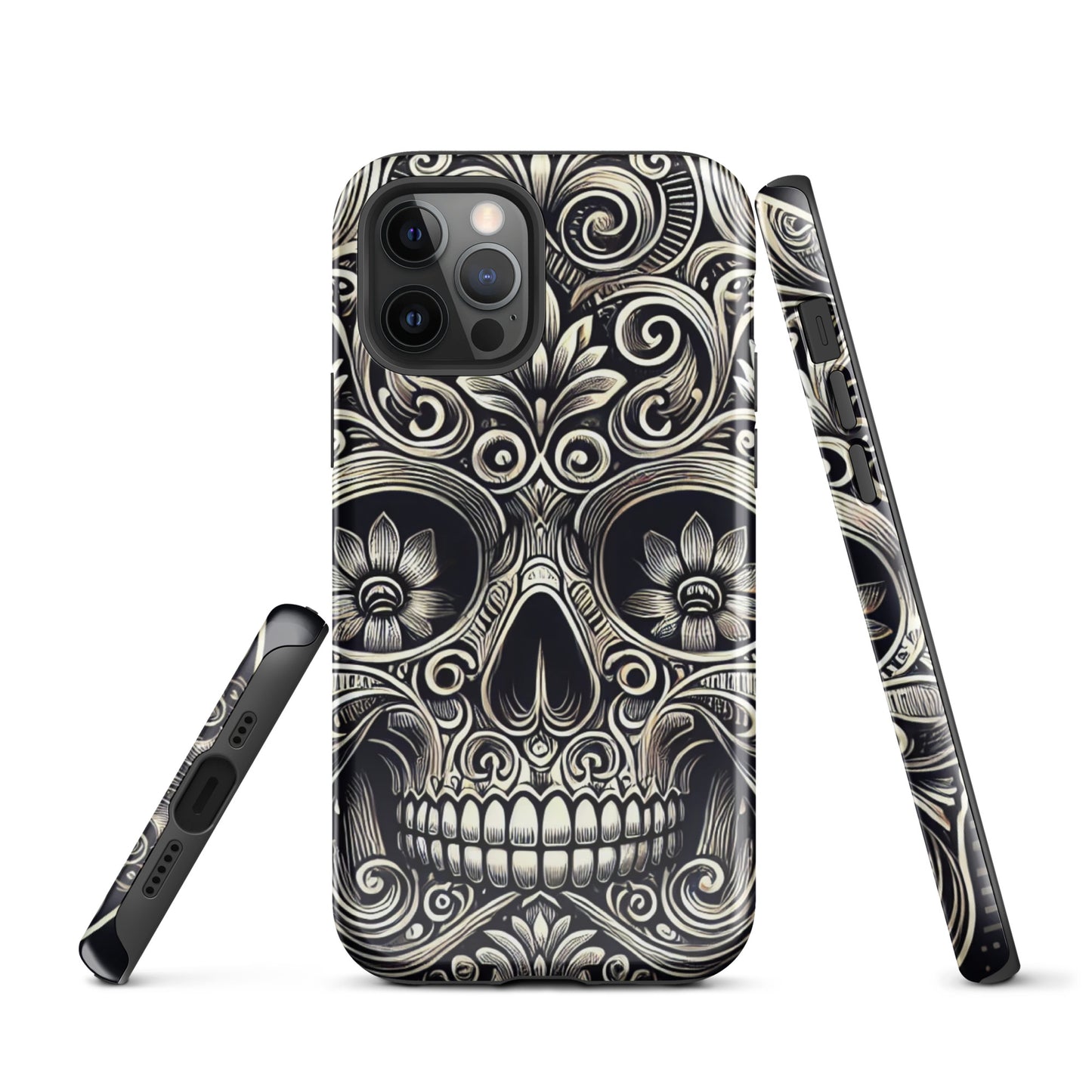 Funda dura para iPhone HALLOWEEN calavera