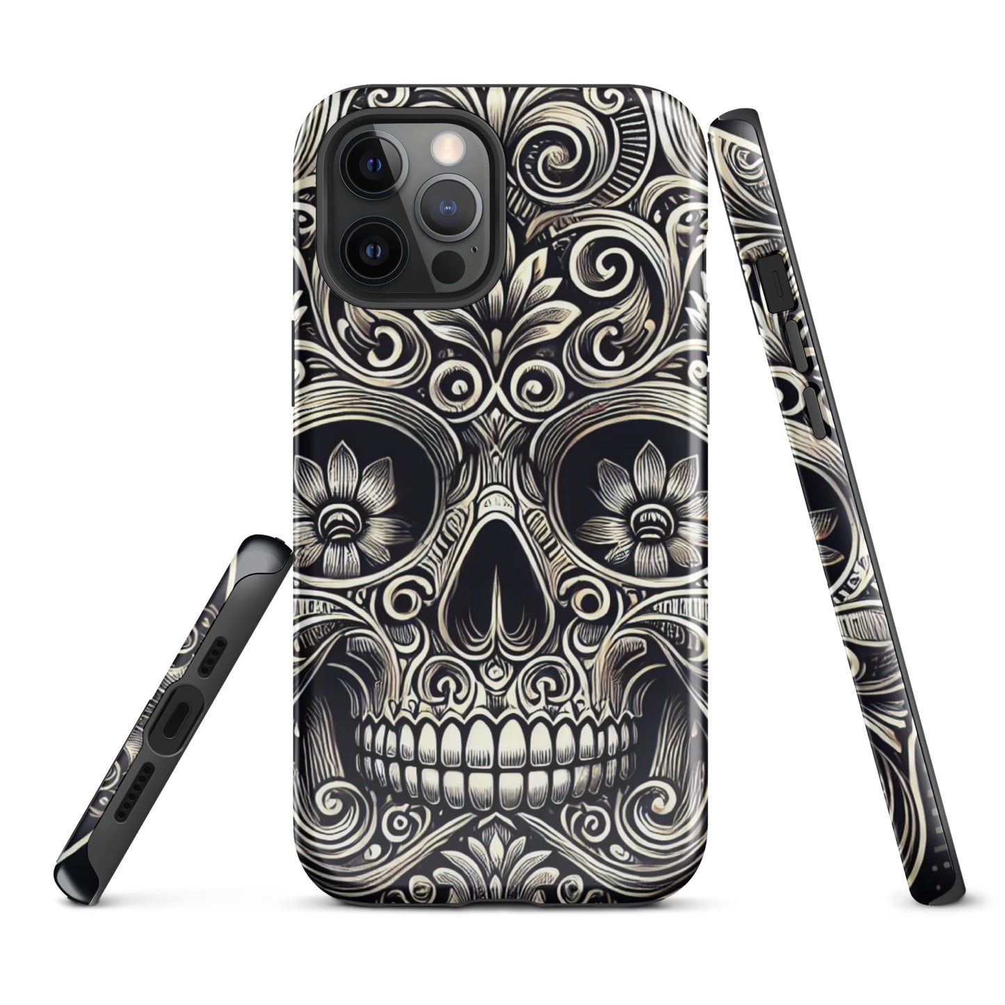 Funda dura para iPhone HALLOWEEN calavera