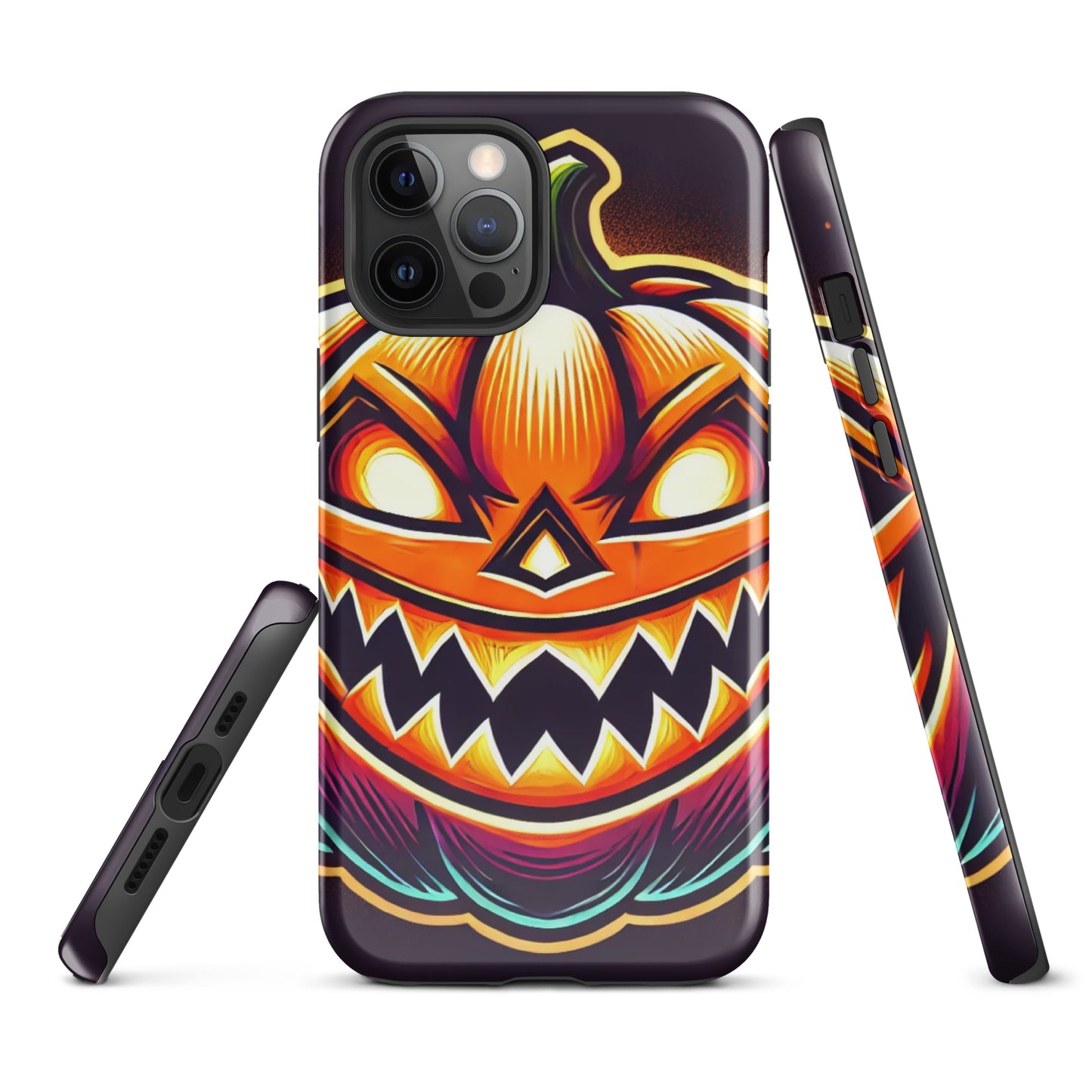 Funda dura iPhone HALLOWEEN calabaza terrorífica