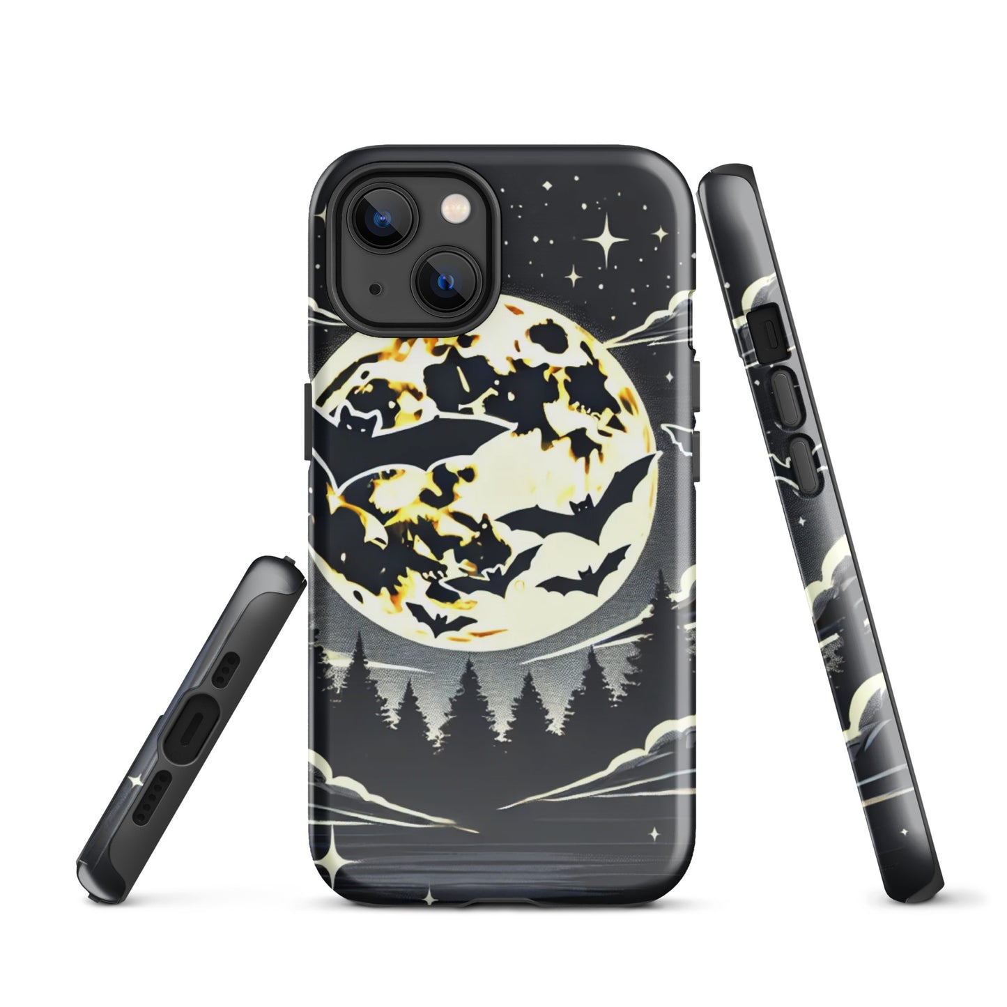 Funda dura iPhone HALLOWEEN murciélagos
