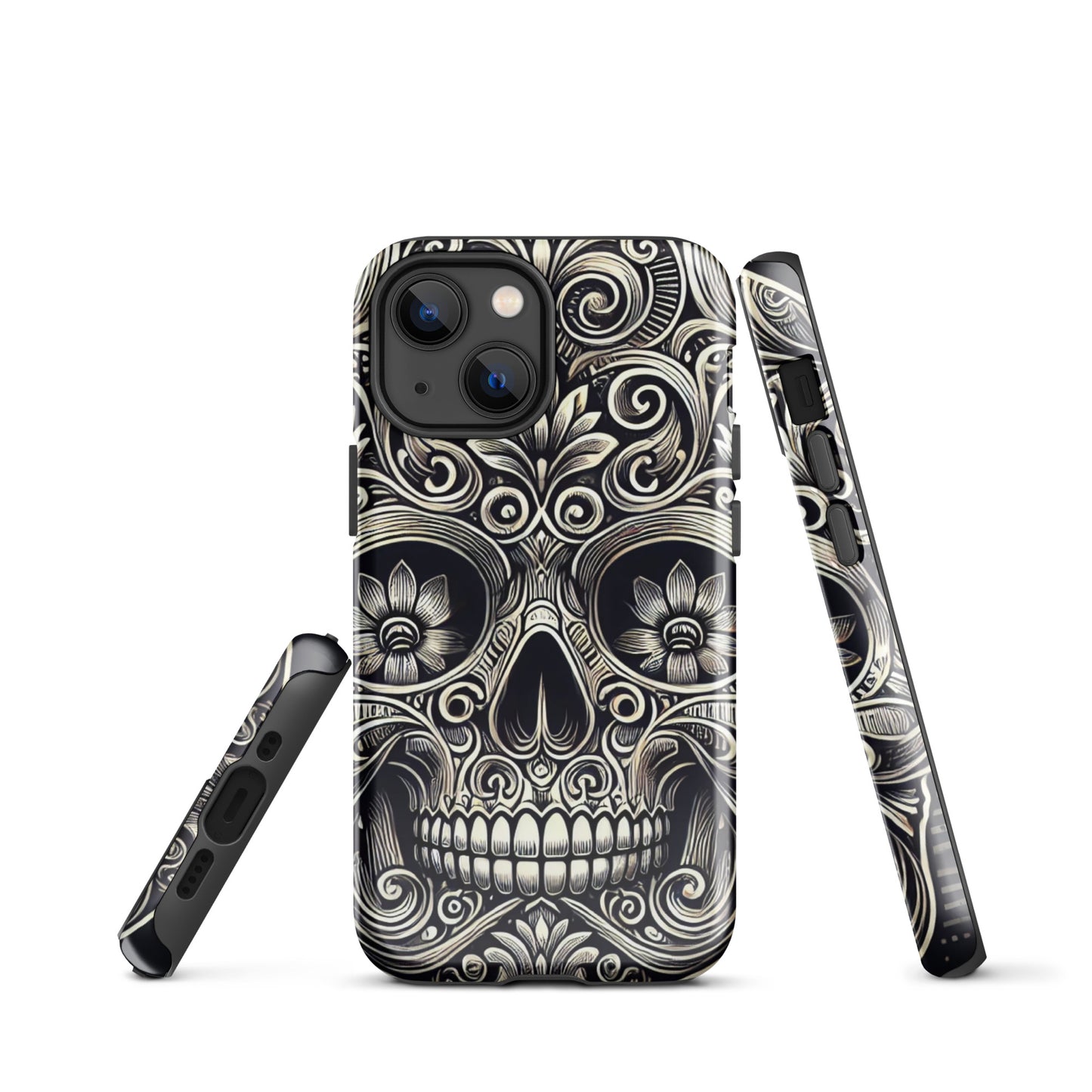 Funda dura para iPhone HALLOWEEN calavera