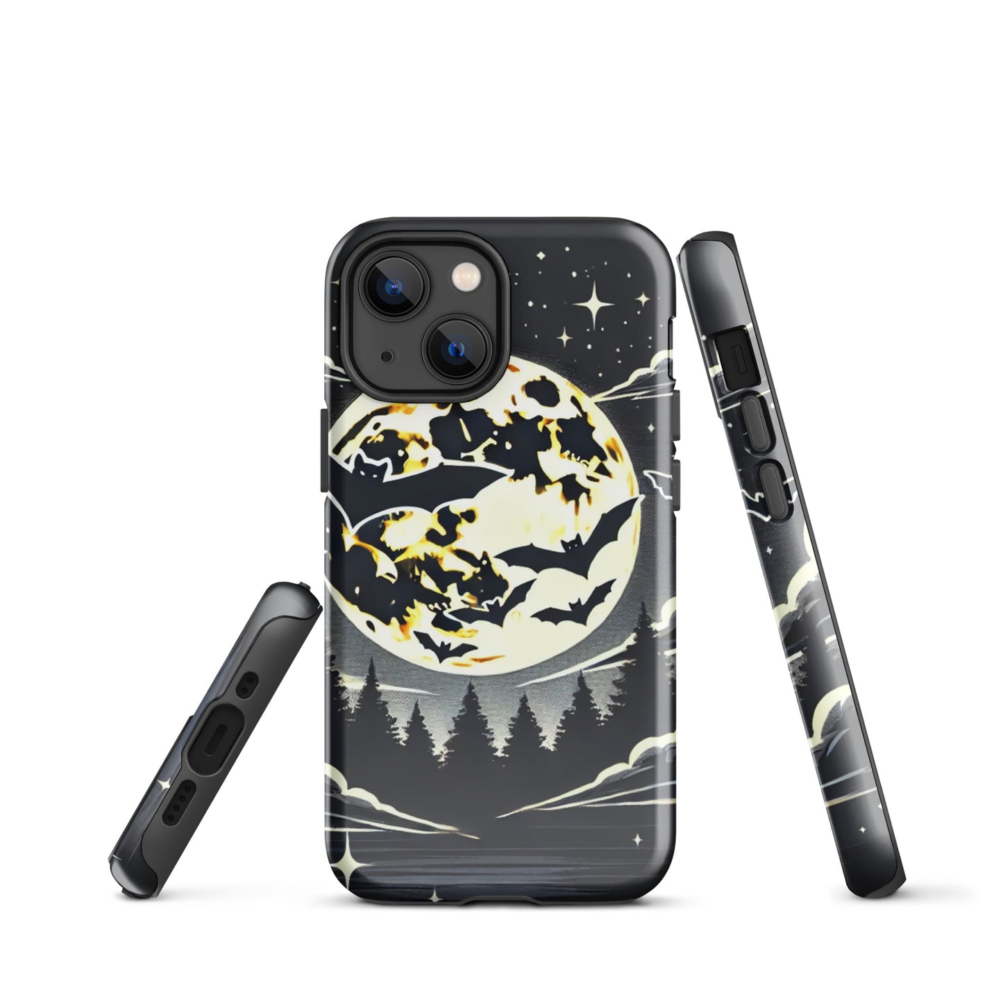Funda dura iPhone HALLOWEEN murciélagos