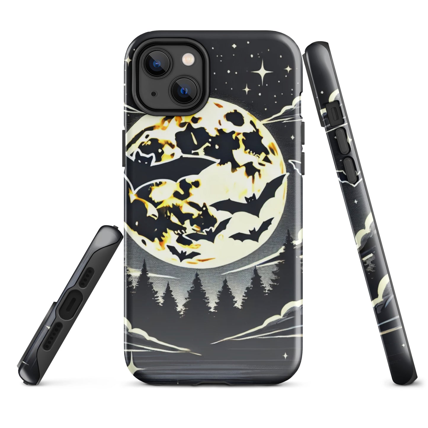 Funda dura iPhone HALLOWEEN murciélagos