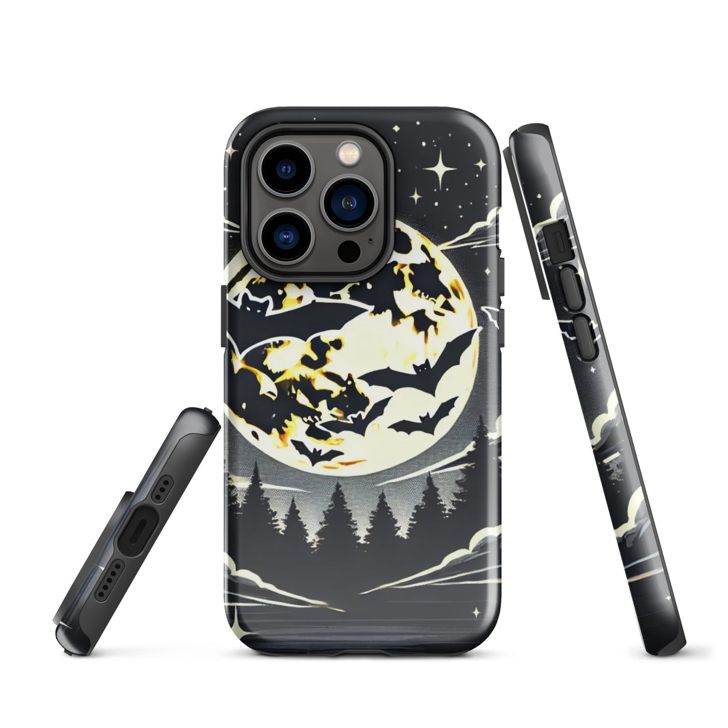 Funda dura iPhone HALLOWEEN murciélagos