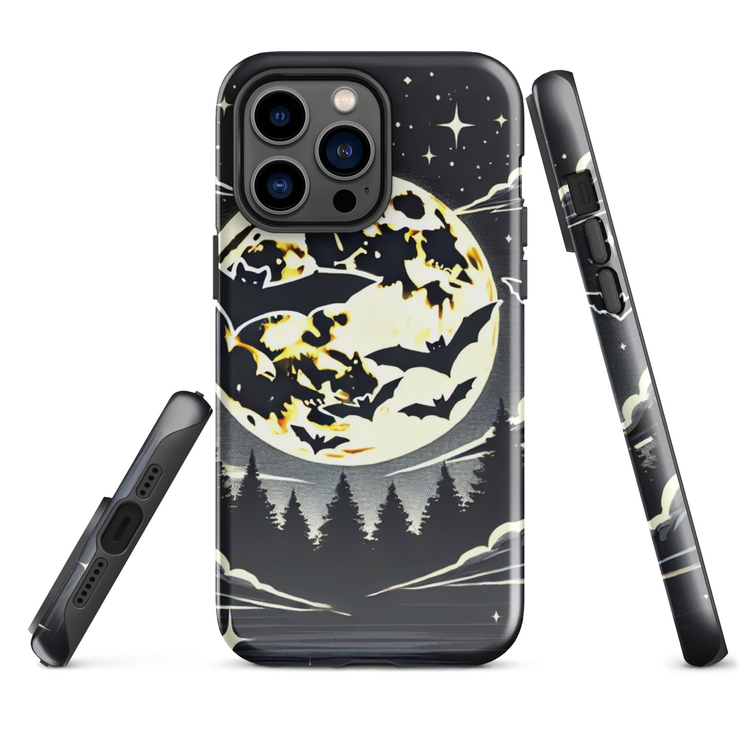 Funda dura iPhone HALLOWEEN murciélagos