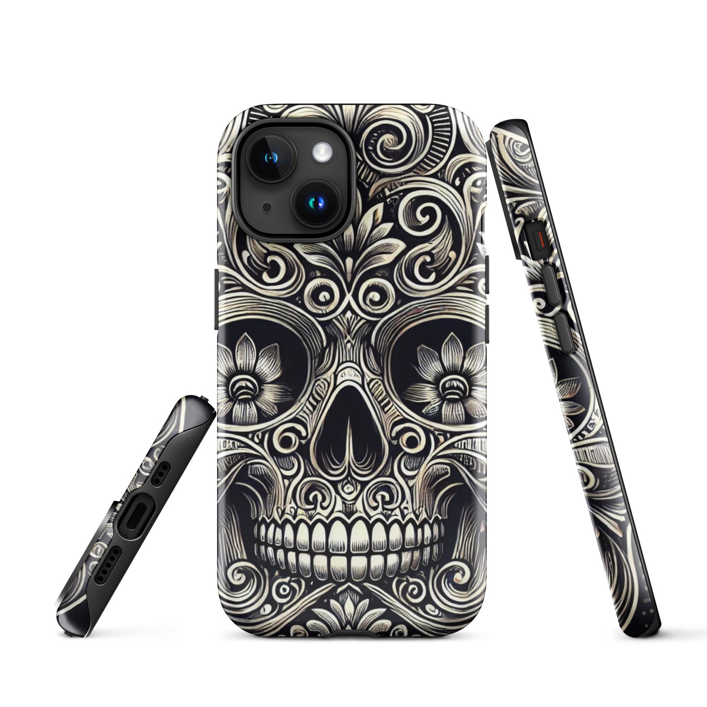 Funda dura para iPhone HALLOWEEN calavera