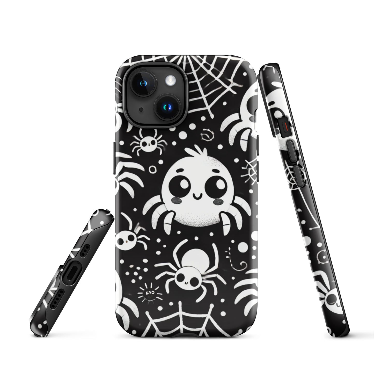 Funda dura iPhone HALLOWEEN arañas