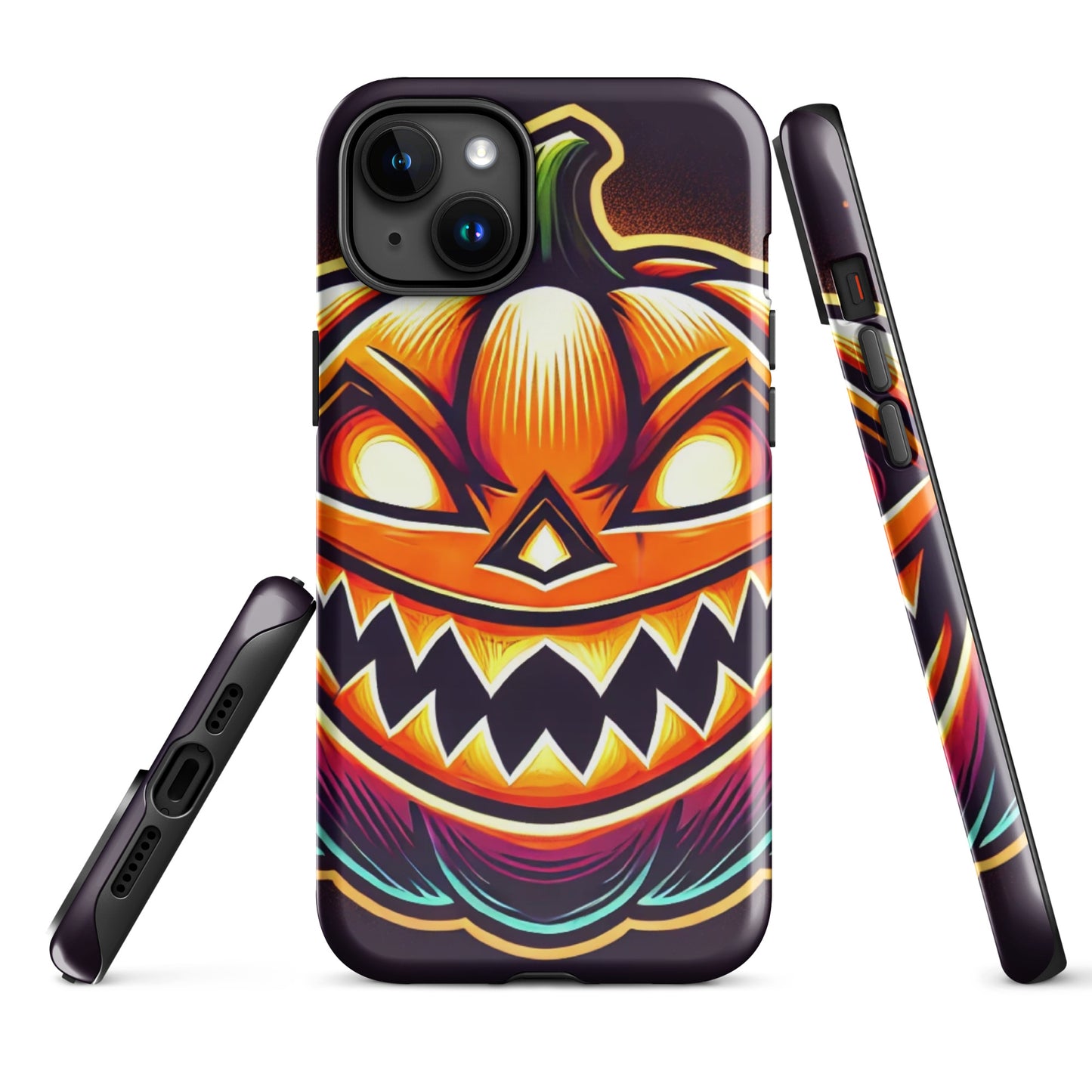 Funda dura iPhone HALLOWEEN calabaza terrorífica