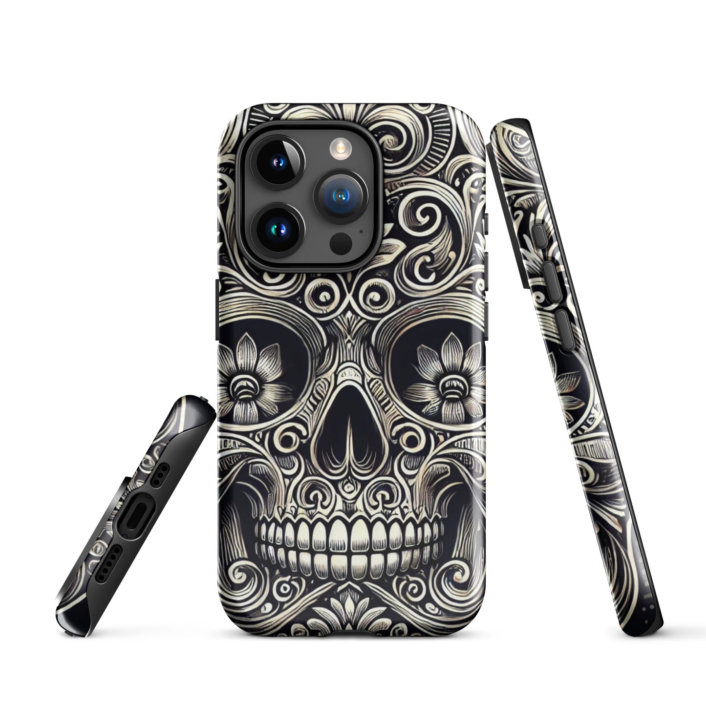 Funda dura para iPhone HALLOWEEN calavera