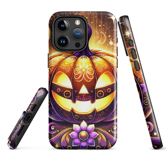Funda dura iPhone HALLOWEEN calabaza