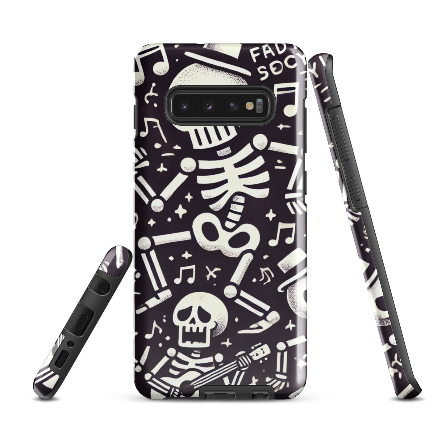 Funda dura Samsung® HALLOWEEN esqueletos
