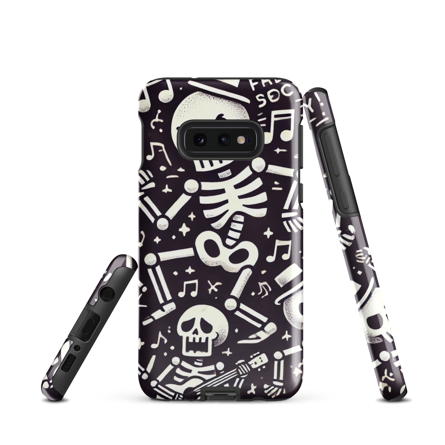 Funda dura Samsung® HALLOWEEN esqueletos