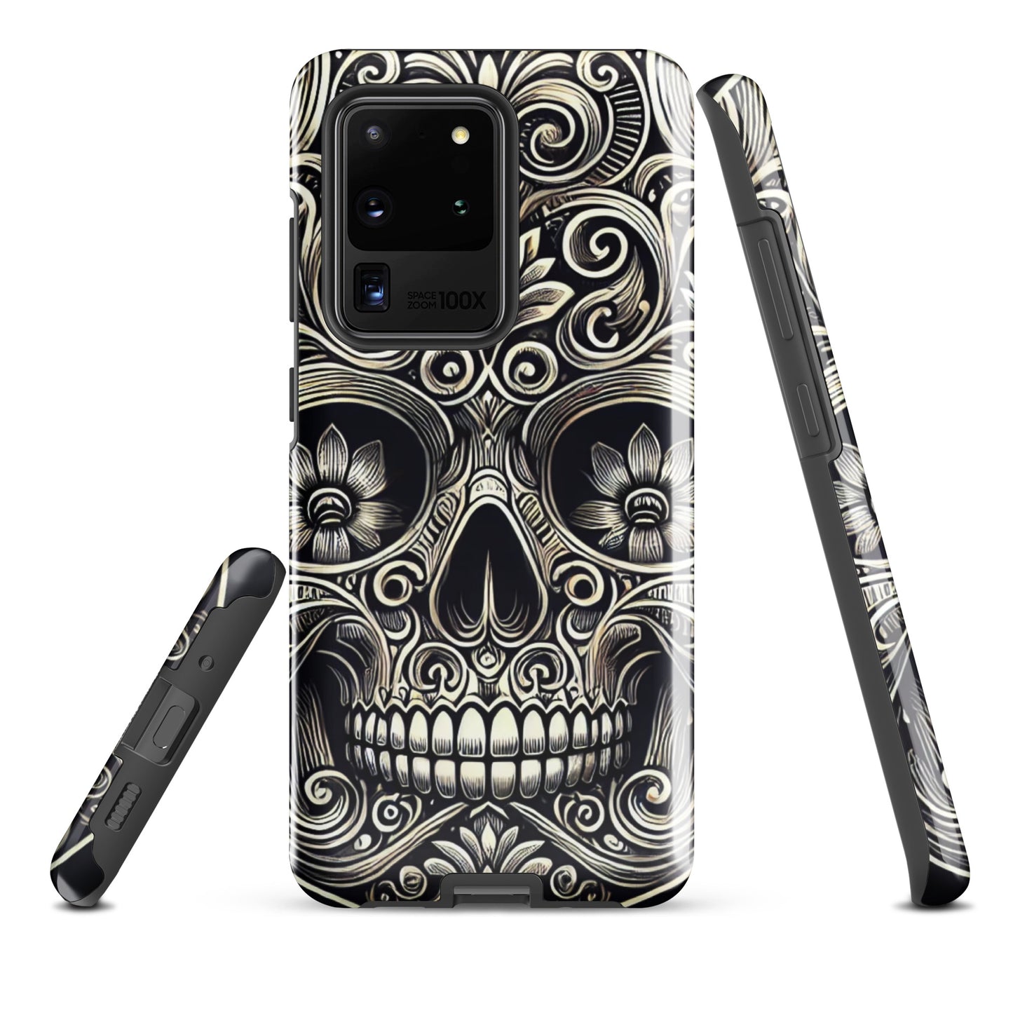 Funda dura Samsung® HALLOWEEN calavera