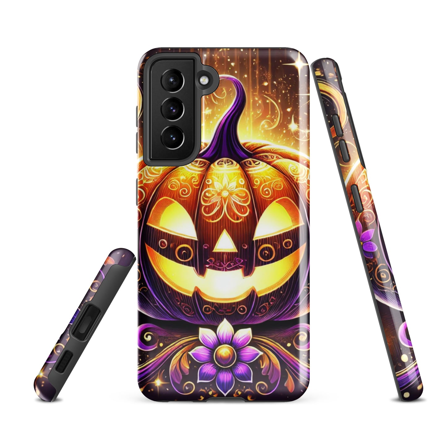 Funda dura Samsung® HALLOWEEN calabaza