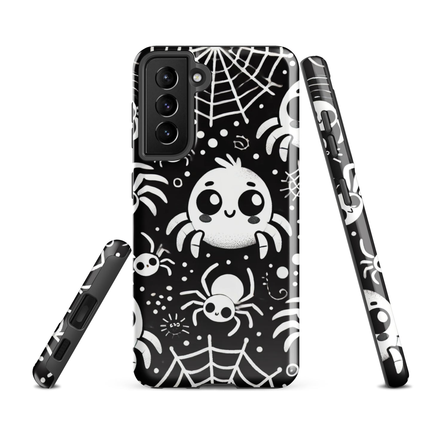 Funda dura Samsung® HALLOWEEN arañas