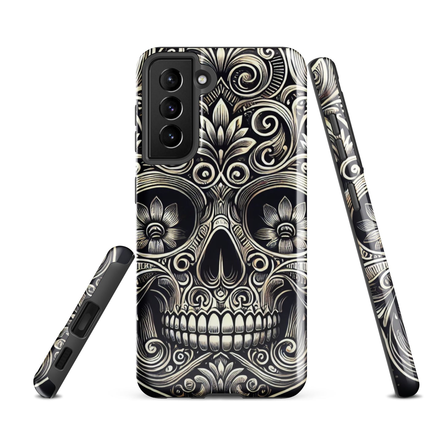Funda dura Samsung® HALLOWEEN calavera