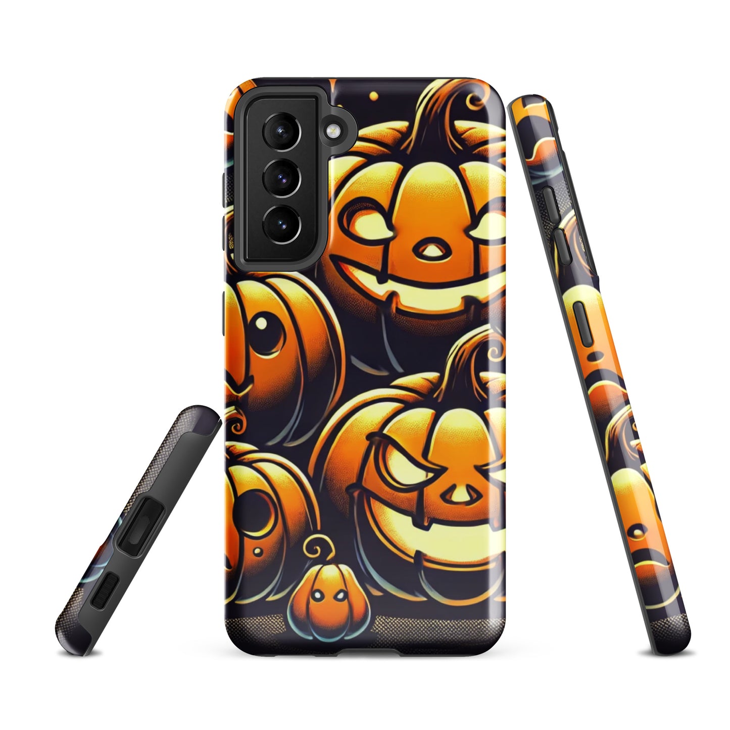 Funda dura Samsung® HALLOWEEN calabazas