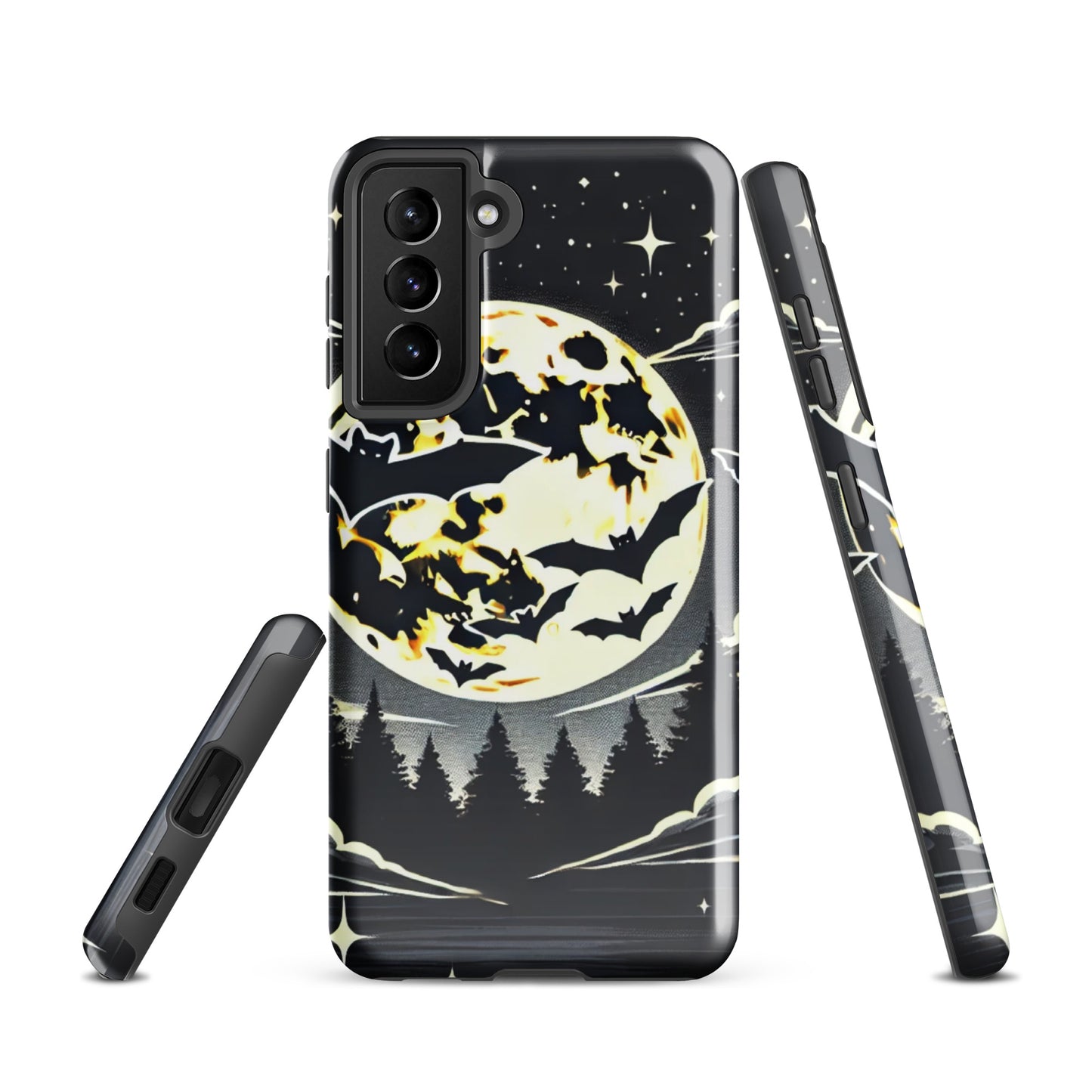 Funda dura Samsung® HALLOWEEN murciélagos