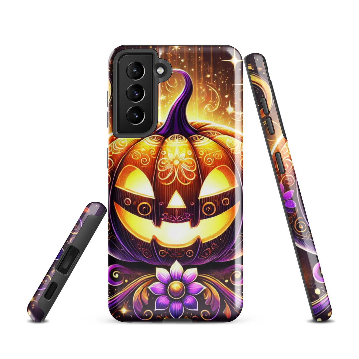 Funda dura Samsung® HALLOWEEN calabaza