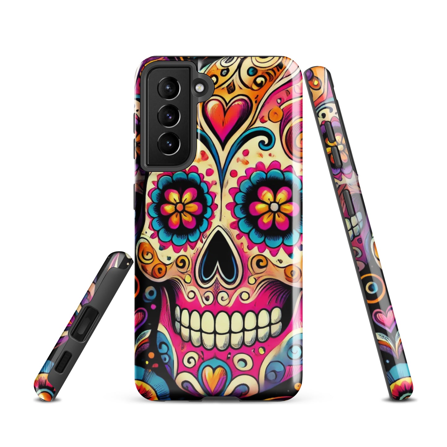 Funda dura Samsung® HALLOWEEN dia muertos