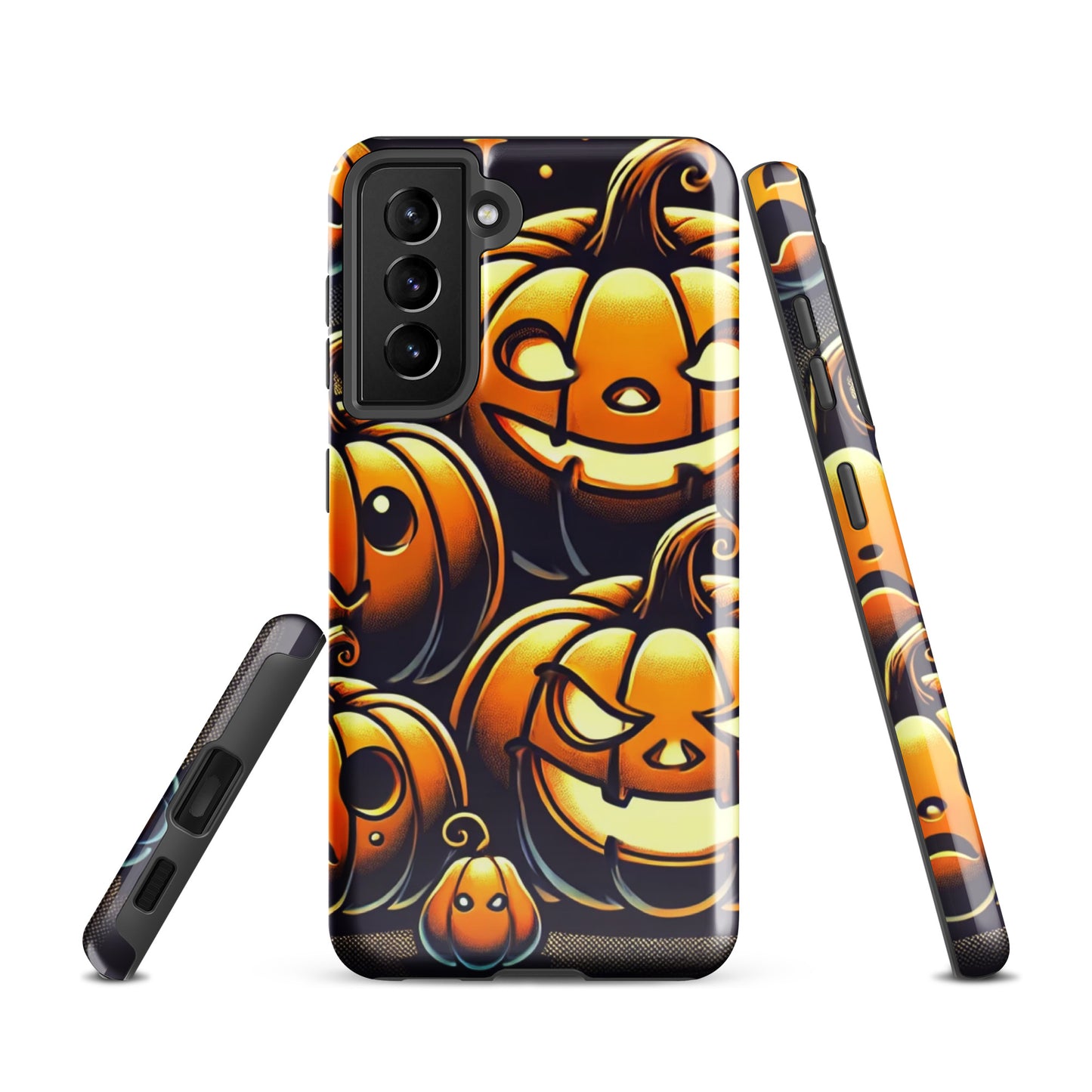 Funda dura Samsung® HALLOWEEN calabazas