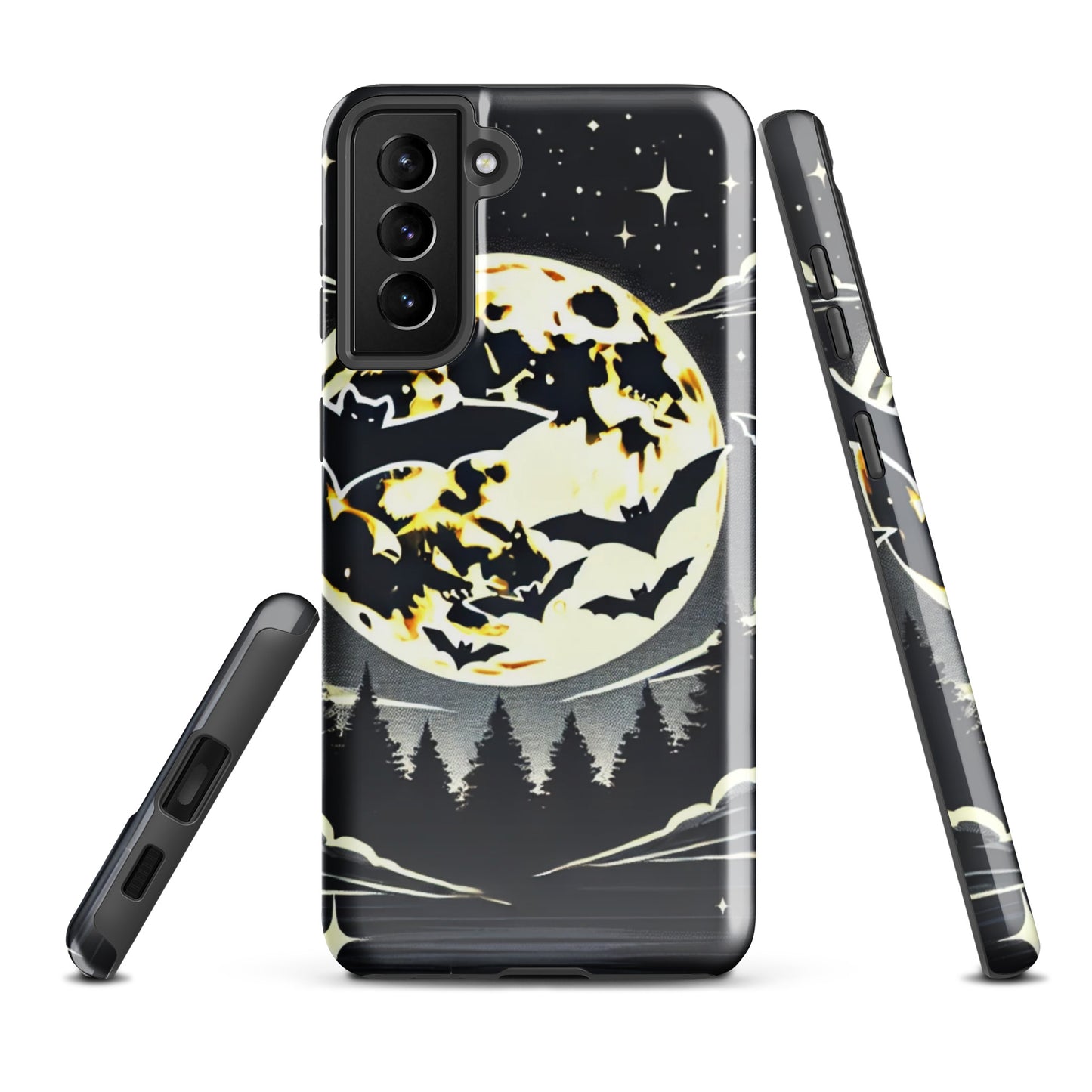 Funda dura Samsung® HALLOWEEN murciélagos