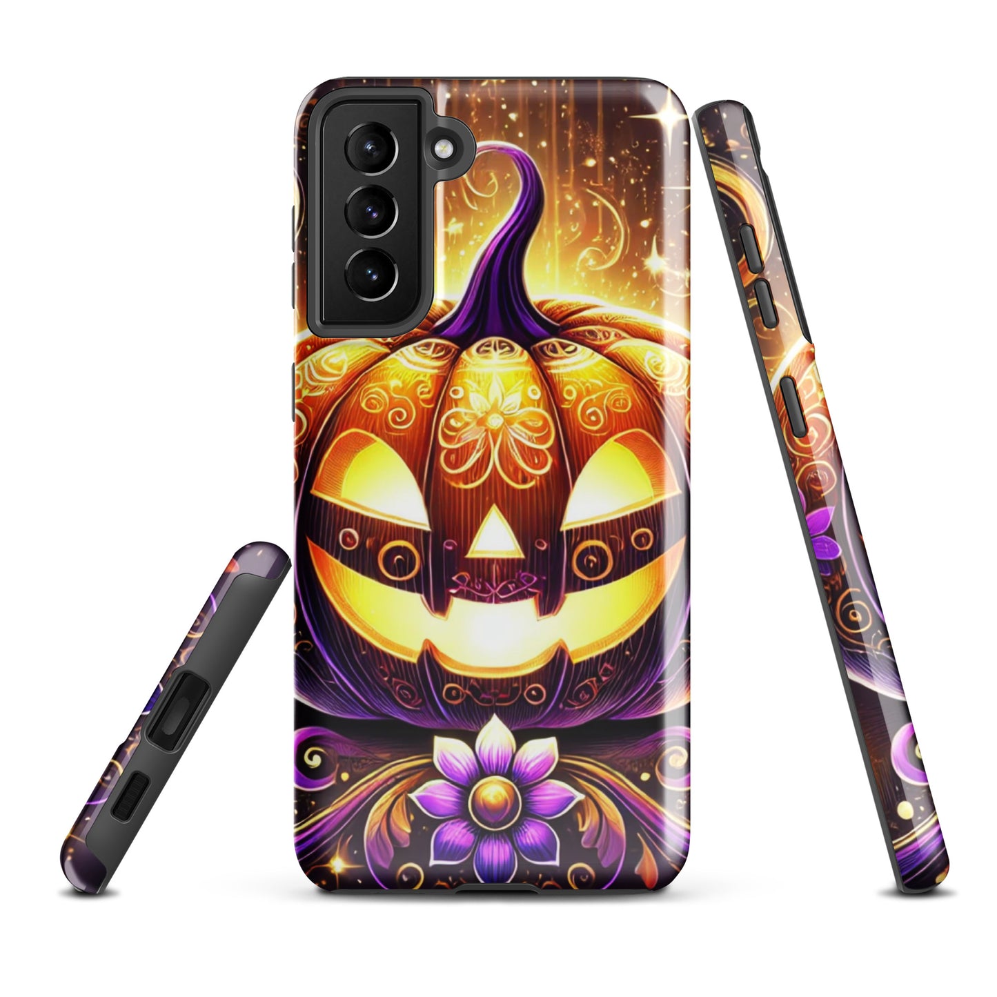 Funda dura Samsung® HALLOWEEN calabaza
