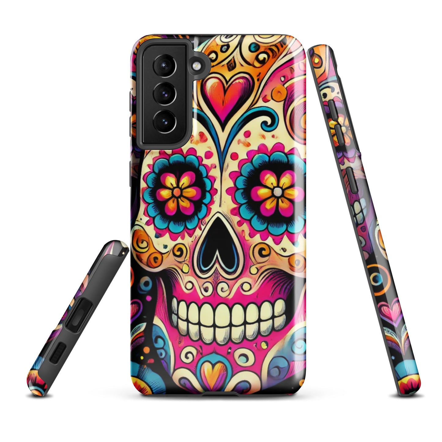 Funda dura Samsung® HALLOWEEN dia muertos