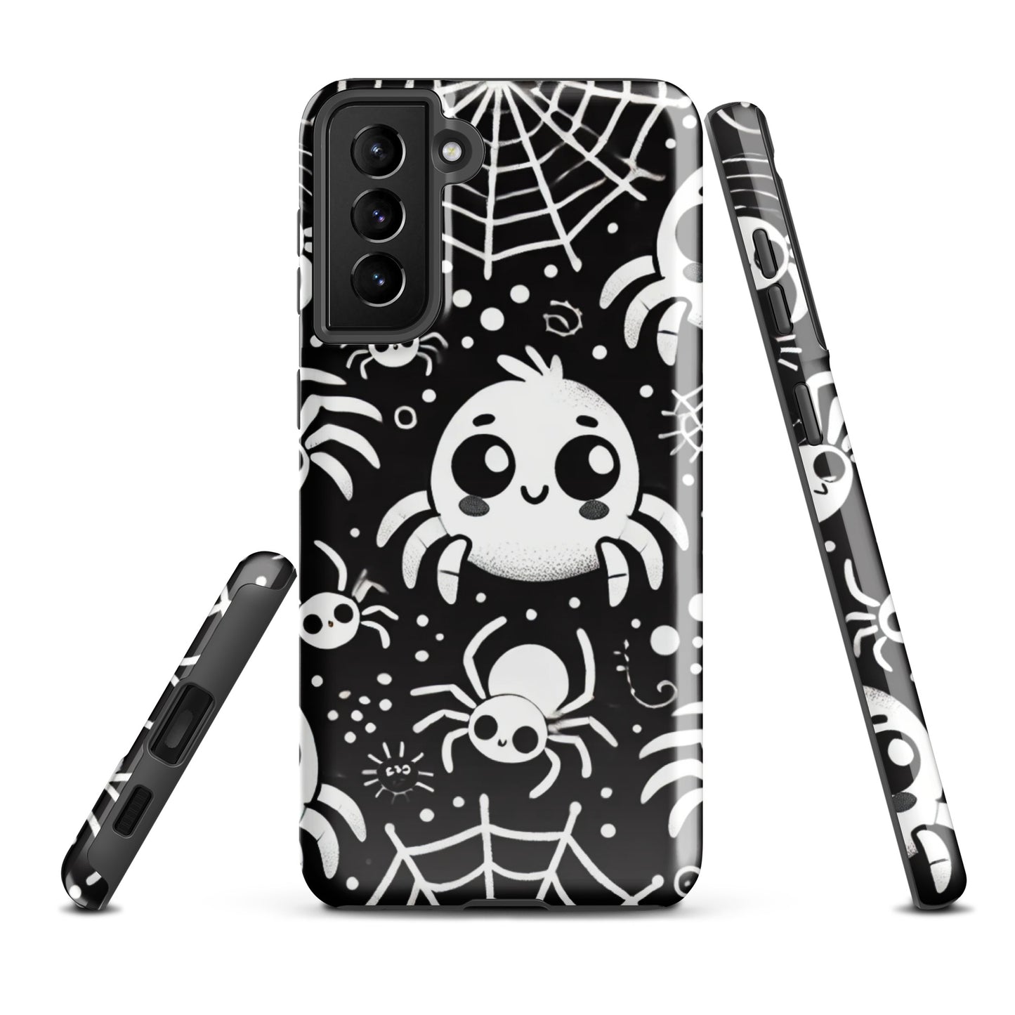 Funda dura Samsung® HALLOWEEN arañas