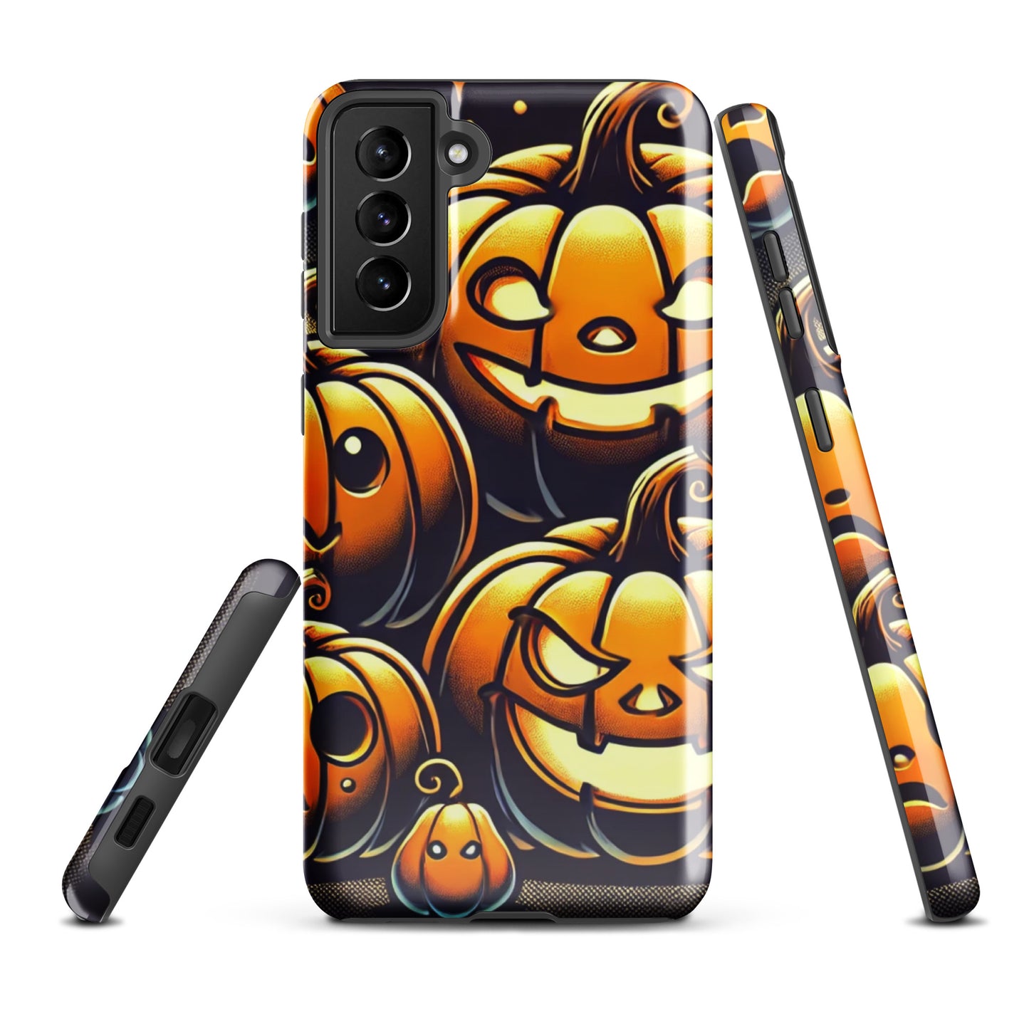 Funda dura Samsung® HALLOWEEN calabazas