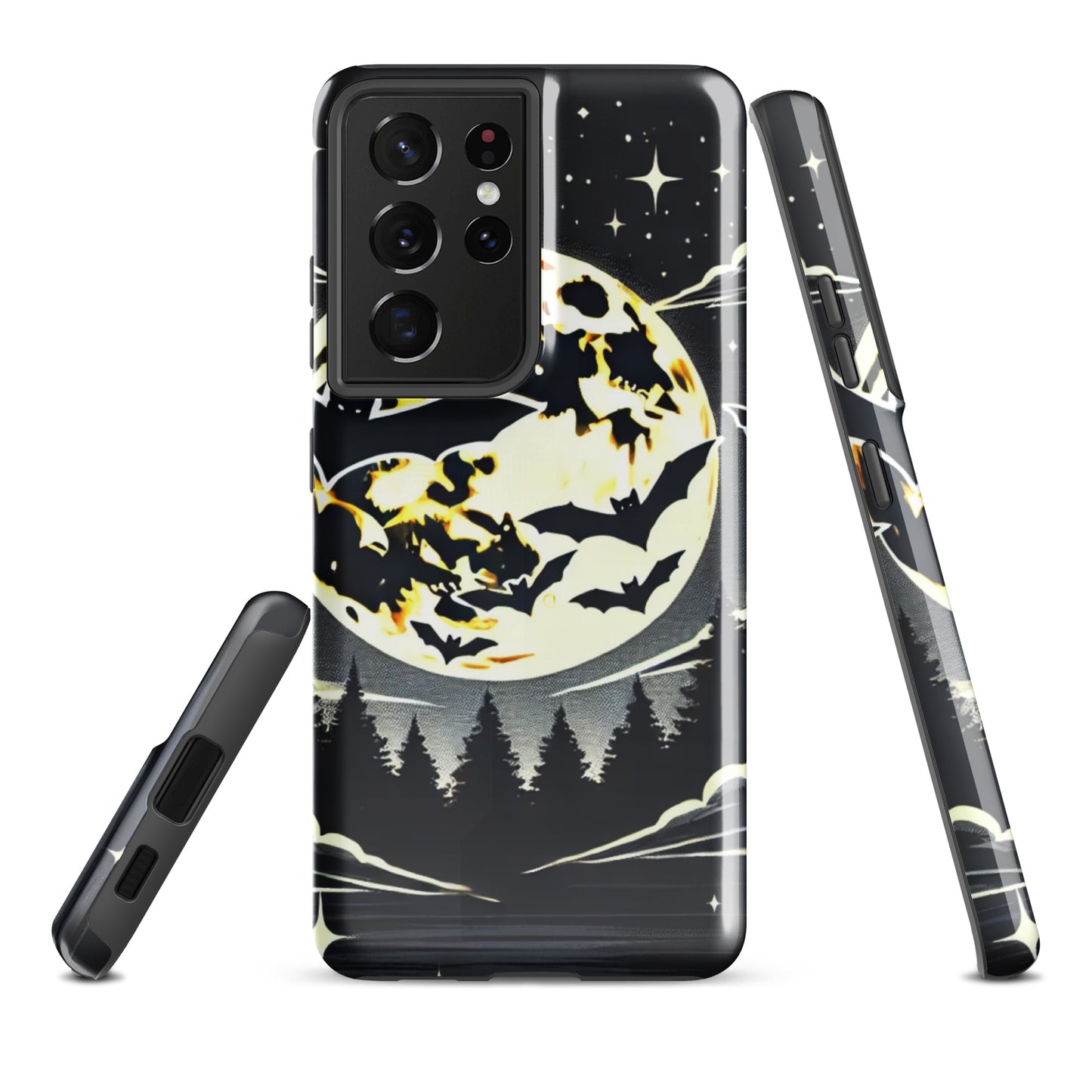 Funda dura Samsung® HALLOWEEN murciélagos