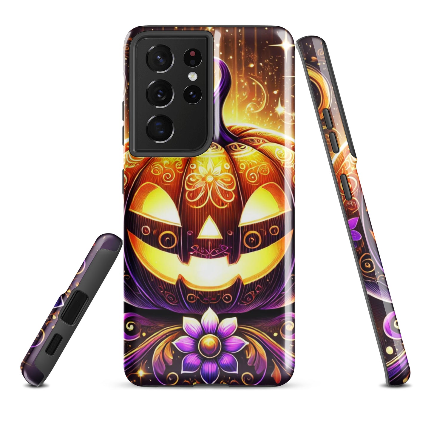 Funda dura Samsung® HALLOWEEN calabaza