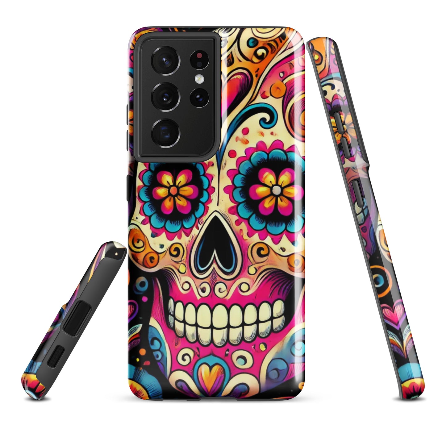 Funda dura Samsung® HALLOWEEN dia muertos