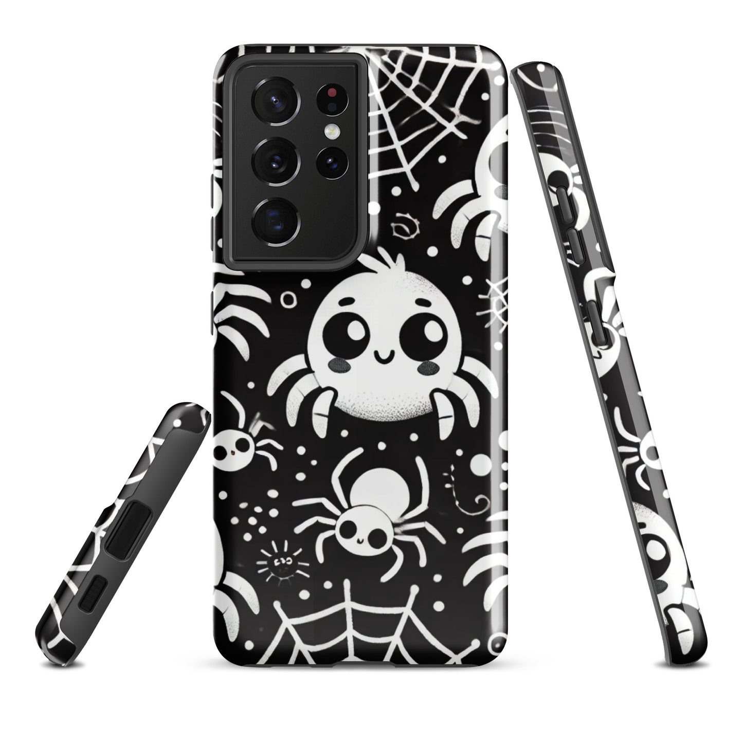 Funda dura Samsung® HALLOWEEN arañas